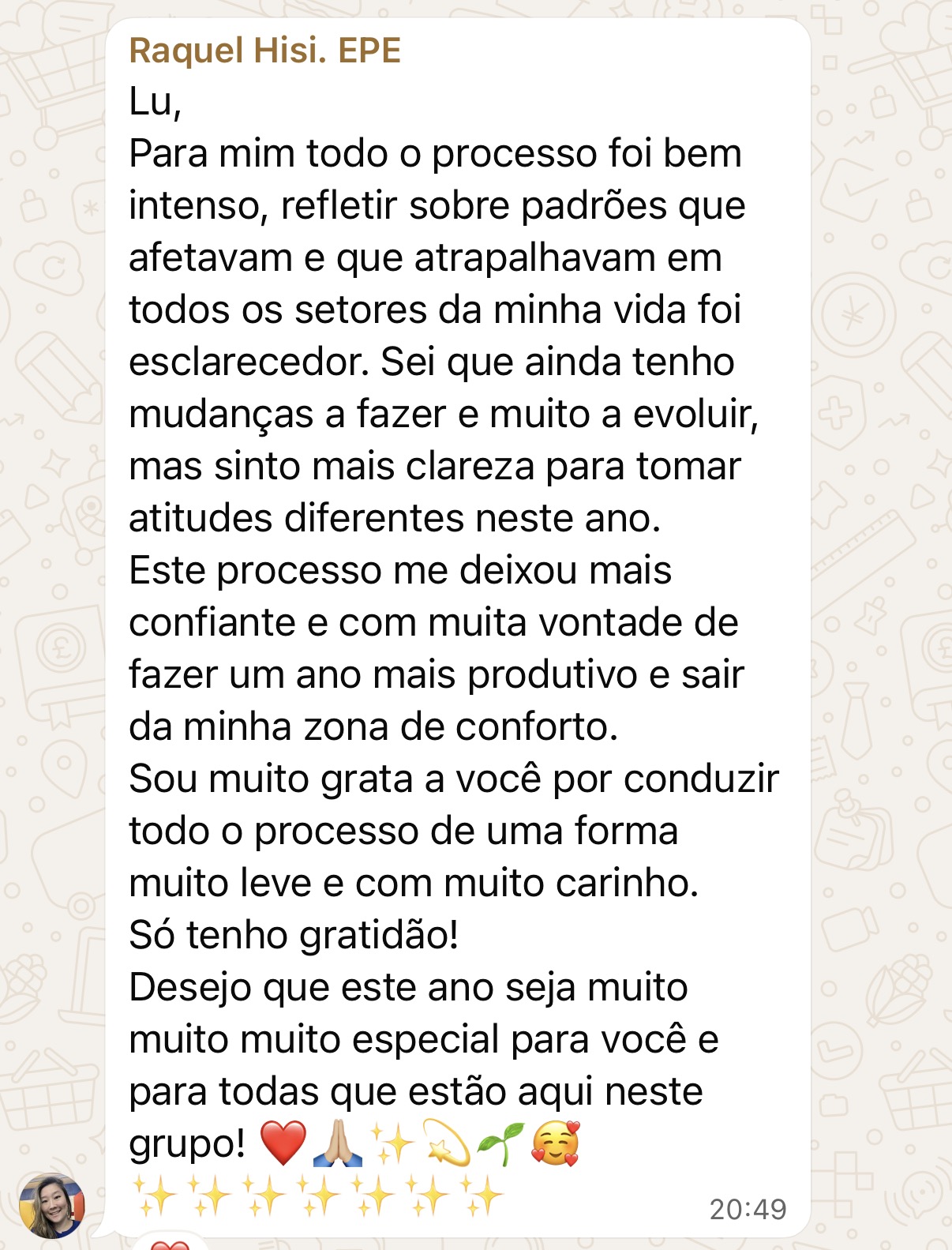 Depoimento Raquel Hisi